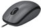 Logitech M100 Kabelgebundene USB-Maus, 3 Tasten, 1000 DPI Optical Tracking, Für Links- und Rechtshänder, Kompatibel mit PC, Mac, Laptop - Grau