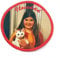 SugarGecko Your Photo, Printed Logo Patch, Custom Edge Embroidered Patch, The dye Printing Fabric Logo Badge