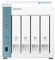 QNAP TS-431K 16TB 4 Bay Solution NAS de Bureau | Installé avec 4 x 4TB Western Digital Red Disques durs Blanc