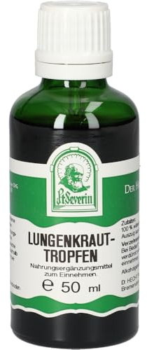 Lungenkraut Tropfen für die Lunge, Bronchien, Atemwege 50 Milliliter