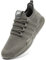 GHFKKB Baskets et Chaussures de Sport sans Lacets Blanche Homme Gris Tennis Légères et Confortables Running 45