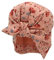 Sterntaler Mädchen Knotenmütze Cat Beanie-Mütze, Zartrosa, 51