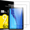 NEW'C 2 Pack Designed for Huawei MediaPad T5 10.1 Inch Screen Protector Tempered Glass, Bubble Free, Ultra Resistant