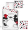 Bettbezug aus Baumwolle, 140 x 200 cm, Mickey & Minnie Mouse