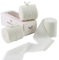 Waylipun 3 Rollen 5cm x 6.4M Geschenkband Schleifenband, Hochzeit Festival Bänder, Chiffonband Dekoband zum Verpacken von Geschenken, Blumensträuße, Hochzeitseinladung, DIY Handwerk (weiß)