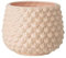 Nordring Pot de Fleur Pino - Pots de Fleurs décoratifs Couleur pour intérieur Style rétro créatif M (13,5 cm ø), sel de mer, Céramique