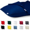 Kissenbezug 30x30 Baumwolle Premium Satin 2er Set Kissenhülle Deko für Kissen Sofa/Bett Stoff Superweicher Resistent Hypoallergen Anti-Milben Kopfkissenbezug mit Verdecktem Zip Voll Waschbar