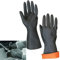 Buystarget Extra Heavy Duty Rubber Gloves Black Household Long Gauntlet Tough Latex Pair