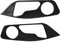 JORAsa LHD Autotür Sitz Einstellknopf Schalter Dekoration Rahmen Aufkleber Abdeckungen Trim Fit für Audi Q7 4M 16-19 Auto Trim Zubehör Guard Aufkleber Kits