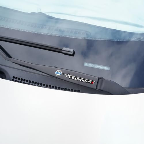 BrohN 2Pcs Auto Styling Aufkleber Auto Fenster Wischer Aufkleber Dekoration für DS Spirit DS3 DS4 DS4S DS5 5LS DS6 DS7 DS9 WILD Rubis E-Tense,C Style
