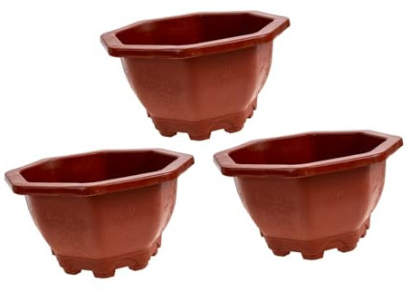 BESPORTBLE 3piezas Macetas De Jardín Unidades Decorativas Resistentes para Exteriores