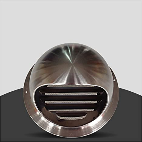 CekoCk vent cover extractor fan vent cover Air Vent,Round Wall Vent Outlet Cover Grille Tilting Shutters/160Mm/6.30In (Size : 400Mm/15.75In)