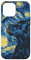 Hülle für iPhone 14 Pro Max Pitbulls Deeply Hued Dog Van Gogh Sternennacht