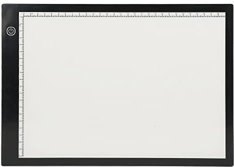 A4 Leuchttisch, A4 Lichtblock mit Touch-Dimmer, A4 LED Kopierrahmen Super dünn für Tätowierung, Spur, Zeichnung, Animation, Skizzieren, Malen