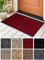 Carpet Diem Prestige Schmutzfangmatte schön und haltbar, Premium Fußmatte innen & außen - Sauberlaufmatte für Eingangsbereich, Flur & Haustür - Rot 90x150 cm