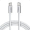 Anker Cable USB C a USB C Zolo, 240W Cable de Carga Rápida Tipo C Trenzado y Anti-Suciedad, Conector Delgado, para iPhone serie 16, MacBook (1,8m, Blanco)