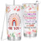 Gifts for Women Best Friend, Women Travel Mug, Birthday Retirement Christmas Gifts for Best Friends, Colleague Leaving, Insulated Coffee Cup & Wine Tumbler 600ml
