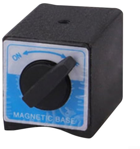 Honseadek 8T Schalter Typ Magnetfuß Magnetfuß Drahtschneiden Magnetrahmen, starker Magnet mit 80 kg Saugkraft Magnetfuß, M8 x 1 25 Gewindelöcher