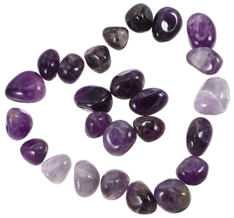300g Cuarzo Pulido Morado Irregular Piedra Natural para Manualidades | Decoración para Jarrones y Macetas, Relleno de Proyectos Diy, Meditación y Joyería Artesanal
