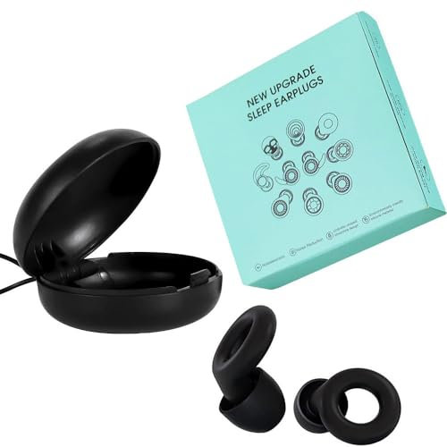 Tapones para los Oídos Tecnify - Reducción de Ruido de 26dB: Tapones Antironquidos de Silicona para Dormir Sin Ruido, Antironquidos, Earplugs para Dormir Tranquilo.