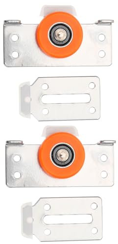 OSALADI 2sätze Schiebetürräder Für Schränke Mit Stummen Gleitrollen Aus Metall Ersatz Für Schiebetürrollen Türgleiträder Für Schubladentüren Für Diy-wartung