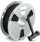 SUNLU 500G PA6-CF 3D-Filament 1,75 mm, Wärmeformbeständigkeitstemperatur bis zu 209 °C, aus 80% PA-Nylon und 20% Kohlefasern, steif & stark & hitzebeständig,für Industrieteile, 0,5 kg Spule, Schwarz