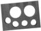 VILLFUL 6 Soportes Para Vasos De Bebidas Bandejas Para Empacar Vasos De Café Bandejas Para Transportar Bebidas Bandejas Para Empacar Botellas Soporte Para Transportar Bebidas Portavasos