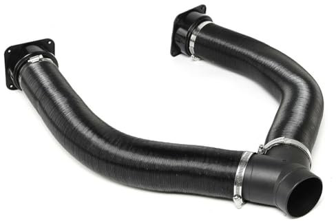 Tuyau de chauffage de voiture diesels: tuyau de raccordement de 75 mm pour chauffage , tuyau de sortie d'air chaud | Tuyau d'air flexible pour chauffage de voiture, e