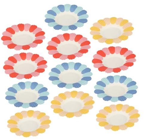 TOPPERFUN 150 Piezas Platos Desechables Fiestas Infantiles de Amarillos Perfectos Cumpleaños y Celebraciones