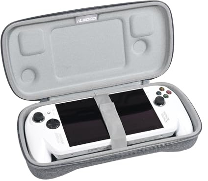 RLSOCO for ASUS ROG Xbox Ally Handheld Gaming Console Slim Case | Hard Travel Case for ROG Xbox Ally X / Ally 7 FHD Gaming Handheld Console- Compact Protective Bag with YKK Zipper(Case Only)