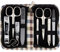 3 Swords Germany - brand quality 8 piece manicure pedicure grooming kit set for professional finger & toe nail care scissors clipper fashion leather case in gift box, Made by 3 Swords (002013)