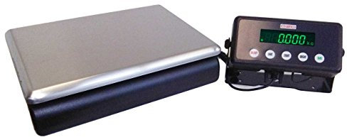 DJ-KP 60kg/2g-30kg/1g Plattformwaage Paketwaage Bluetooth LED