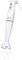 MPM MBL-18 Batidora de Mano, Pie Desmontable, Cuchillas de Acero Inoxidable, Libre de BPA, 200 W, Blanco