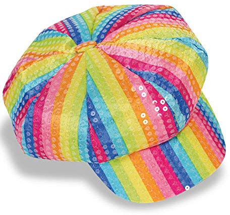 FRIES Mütze Schlagmütze Cappy Regenbogen