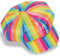 FRIES Mütze Schlagmütze Cappy Regenbogen