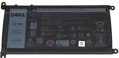 Batterie 42Wh Original (Variante de 1,5 cm) pour Dell Inspiron 15 (7580)