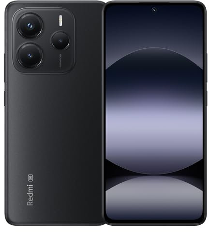Xiaomi Redmi Note 14 Pro 5G Smartphone 12+512GB 1.5K 120Hz Eye-Care Display 200MP Pro-Grade AI Camera System MediaTek Dimensity 7300-Ultra with 45W Turbo Charging with 5110mAh Battery(Black)