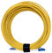 Elfcam® - Cable de Fibra óptica LC/UPC a LC/UPC Simplex Monomodo 9/125μm, Cable óptico LSZH (5M)