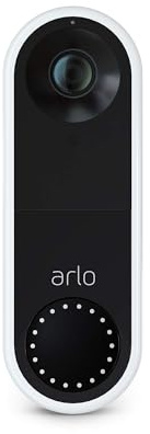 Arlo Video Doorbell | HD Video Quality, Two-Way Audio, Renewed Parcel Detection