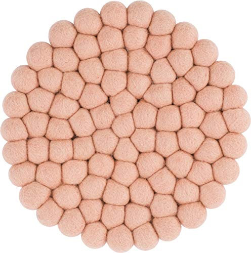 myfelt Merle Filzkugel Topfuntersetzer rund, Ø 20 cm