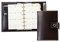 DELMON VARONE - Mini Pocket A6 Kalender 2025 Cambridge Top Grain Leder braun - Terminkalender Ringbuch & A-Z Telefonregister - Organizer Terminplaner mit Wochenansicht (1 Woche auf 2 Seiten)
