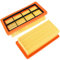 Rebirthcare 2 Pezzi Filtri per Karcher 66.41 5-953.0 7420 Filtro Accessorio Aspirapolvere per Karcher AD2, AD2 Battery, AD4 Premium, AD3 Premium, AD3, AD 3.200, AD 3.000 Ricambi Accessori
