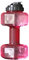 Botellas De Agua De Peso Recipiente De Agua Con Forma De Mancuernas Con Tapa a Prueba De Fugas 2.2l Rojo