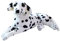 Plüschtier Dalmatiner 50CM Plüschhund Liegend Hunde Kuscheltier für Kinder,50cm Stofftier Hund Lebensecht Weiß Schwarz Dalmatiner Tier Plüsch Puppe Hund Kissen Plüschtier Spielzeug für Jungen Mädchen