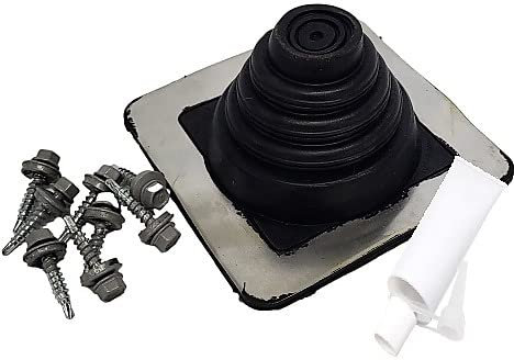 MASTER FLASH Standard Flexible Dachdurchdringung zum Schutz Gegen das Eindringen von Wasser bei Bauteilen wie Rohren Schornsteinen Kanälen und Vieles Mehr Epdm No.1