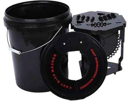 Dickly Auto-Waschpad-Waschmaschine, Reinigung, Wascheimer, Zubehör, Waschmaschine, tragbares Zubehör, Waschen für Reinigungspads, Filzscheiben