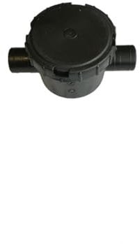 Wohnmobil Wohnwagen Geruchsverschluss, schwarz, 25mm 92122