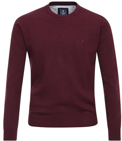 Redmond - Herren Pullover mit Rundhals-Ausschnitt (500), Größe:3XL, Farbe:Rot(59)