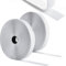 Romon Belcro Adhesivo Doble Cara,5M Belcro Adhesivo Fuerte Hook y Loop Auto Adhesivo,20mm Ancho Reutilizable Nylon Cinta Doble Cara para Oficina, Mosquiteras,Doméstica,Blanco