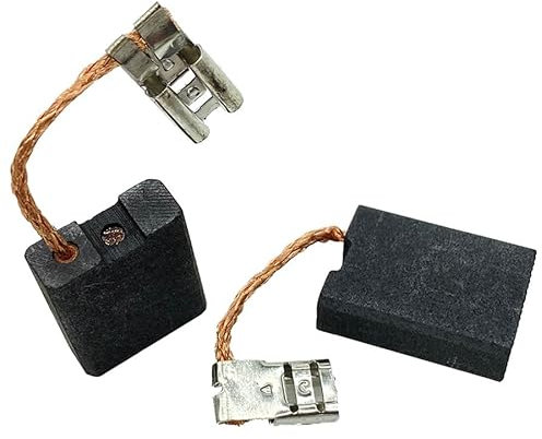 2 escobillas de carbón para amoladora angular DeWalt DWE494 / DWE 494, TN N404514, 7 x 18 x 24 mm